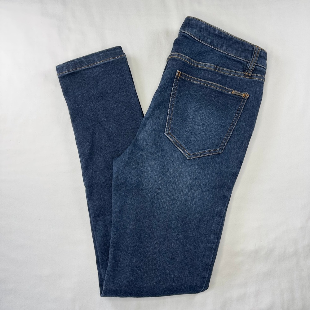 Matilda Jane Jeans Women's 10 Blue Denim Mid‎ Rise Skinny Dark Wash